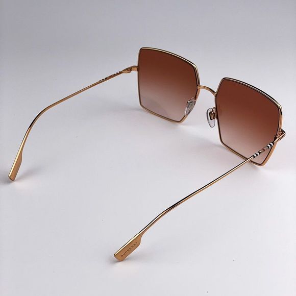 Burberry BE3133 DAPHNE 133713 Sunglasses Gold Pink Square Women main image 6